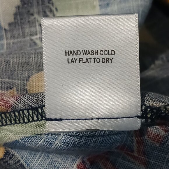 NEW ModCloth Delightful Demeanor Short Sleeve Linen Blend Blouse Size XXS Navy V - Picture 13 of 16